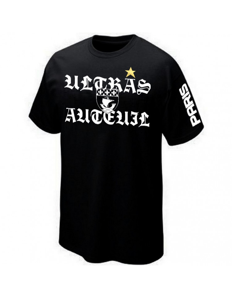 T SHIRT VIRAGE AUTEUIL ULTRAS PARIS UNE ETOILE